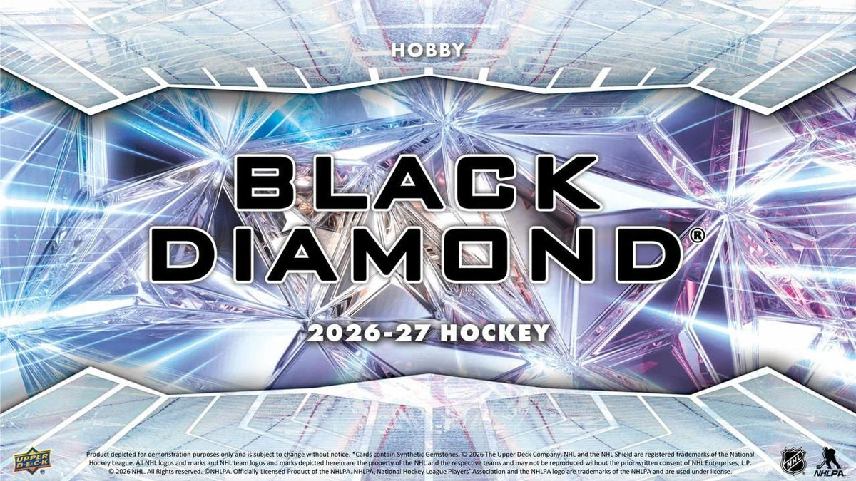 2026/27 Upper Deck Black Diamond Hockey Hobby 5 Box Case
