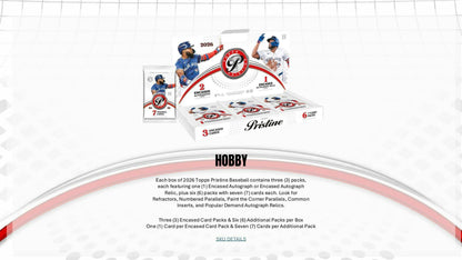 2026 Topps Pristine Baseball Hobby Box