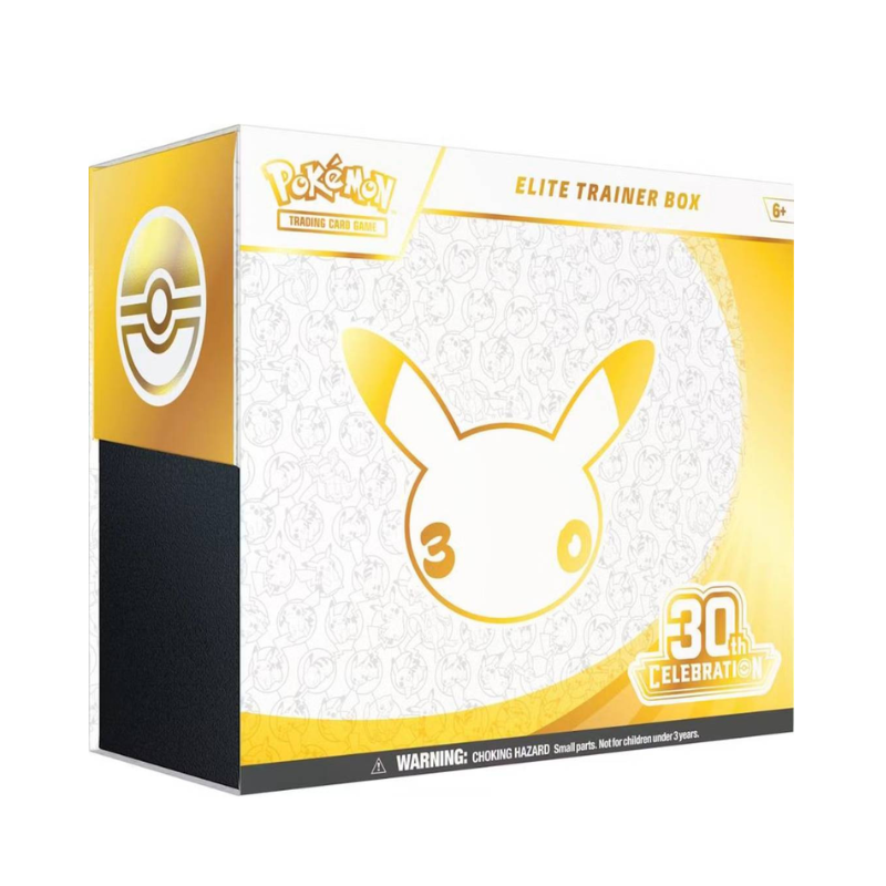 Pokemon 30th Celebration Elite Trainer 10 Box Case